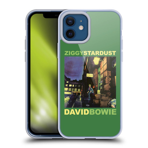 David Bowie Album Art Ziggy Stardust Soft Gel Case for Apple iPhone 12 / iPhone 12 Pro