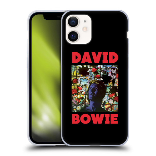 David Bowie Album Art Tonight Soft Gel Case for Apple iPhone 12 Mini
