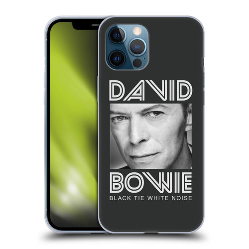David Bowie Album Art Black Tie Soft Gel Case for Apple iPhone 12 Pro Max