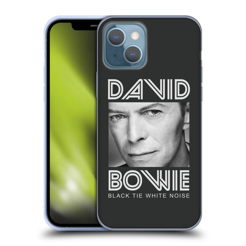 David Bowie Album Art Black Tie Soft Gel Case for Apple iPhone 13