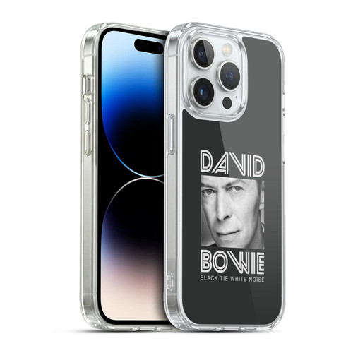 David Bowie Album Art Black Tie Soft Gel Case for Apple iPhone 13 Pro