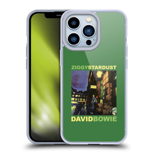 David Bowie Album Art Ziggy Stardust Soft Gel Case for Apple iPhone 13 Pro