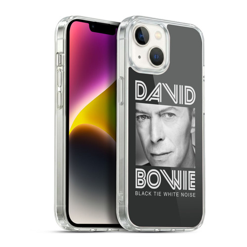 David Bowie Album Art Black Tie Soft Gel Case for Apple iPhone 14