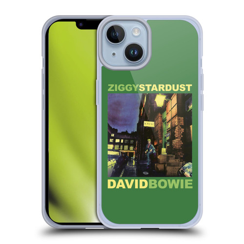 David Bowie Album Art Ziggy Stardust Soft Gel Case for Apple iPhone 14