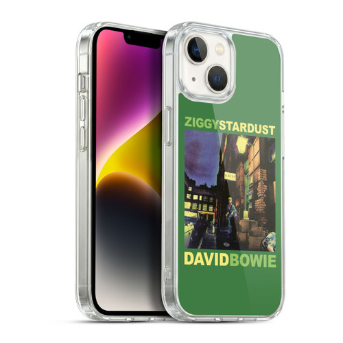 David Bowie Album Art Ziggy Stardust Soft Gel Case for Apple iPhone 14