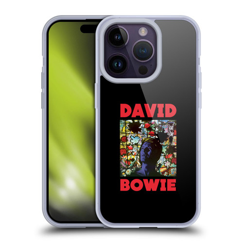 David Bowie Album Art Tonight Soft Gel Case for Apple iPhone 14 Pro