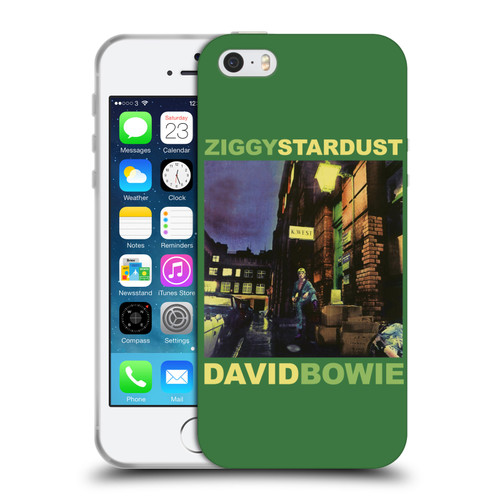 David Bowie Album Art Ziggy Stardust Soft Gel Case for Apple iPhone 5 / 5s / iPhone SE 2016