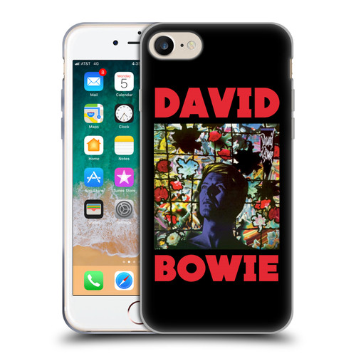 David Bowie Album Art Tonight Soft Gel Case for Apple iPhone 7 / 8 / SE 2020 & 2022