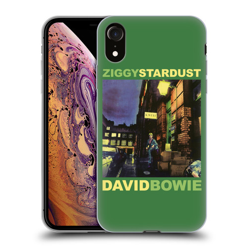 David Bowie Album Art Ziggy Stardust Soft Gel Case for Apple iPhone XR