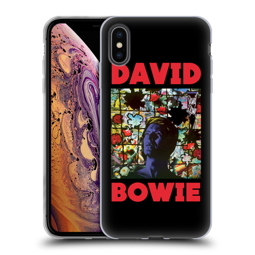 David Bowie Album Art Tonight Soft Gel Case for Apple iPhone XS Max