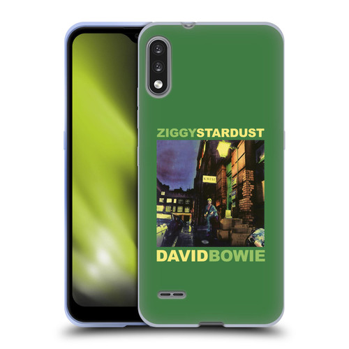 David Bowie Album Art Ziggy Stardust Soft Gel Case for LG K22