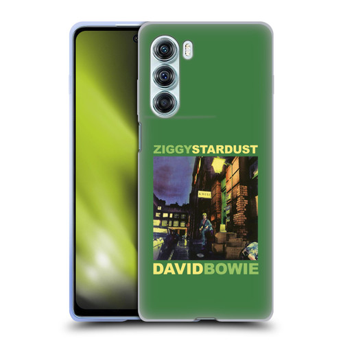 David Bowie Album Art Ziggy Stardust Soft Gel Case for Motorola Edge S30 / Moto G200 5G