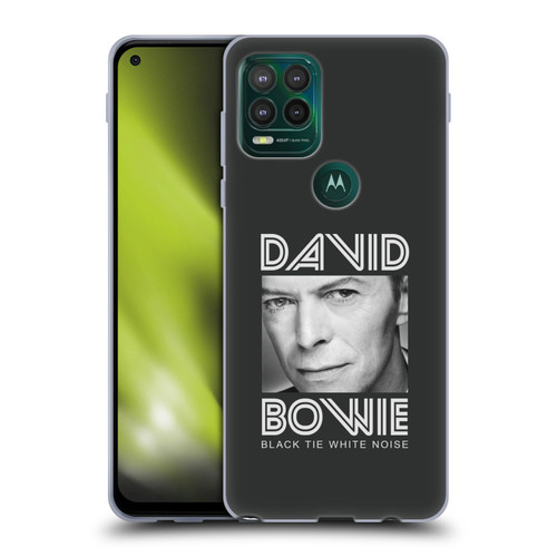 David Bowie Album Art Black Tie Soft Gel Case for Motorola Moto G Stylus 5G 2021