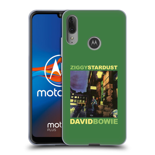 David Bowie Album Art Ziggy Stardust Soft Gel Case for Motorola Moto E6 Plus