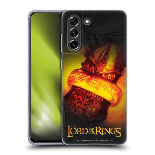 The Lord Of The Rings The Fellowship Of The Ring Character Art Ring Soft Gel Case for Samsung Galaxy S21 FE 5G