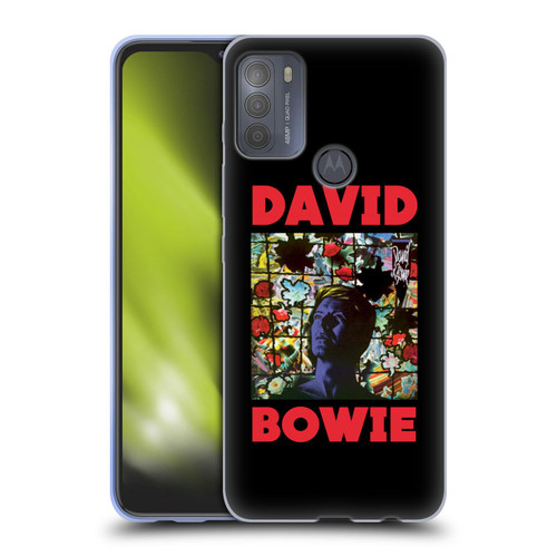 David Bowie Album Art Tonight Soft Gel Case for Motorola Moto G50