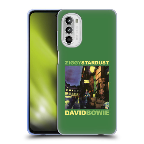 David Bowie Album Art Ziggy Stardust Soft Gel Case for Motorola Moto G52