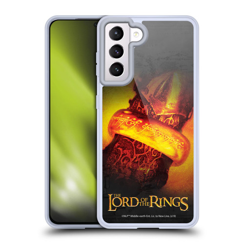 The Lord Of The Rings The Fellowship Of The Ring Character Art Ring Soft Gel Case for Samsung Galaxy S21 5G