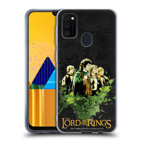 The Lord Of The Rings The Fellowship Of The Ring Character Art Group Soft Gel Case for Samsung Galaxy M30s (2019)/M21 (2020)
