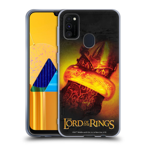 The Lord Of The Rings The Fellowship Of The Ring Character Art Ring Soft Gel Case for Samsung Galaxy M30s (2019)/M21 (2020)