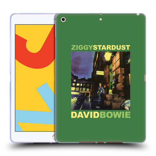 David Bowie Album Art Ziggy Stardust Soft Gel Case for Apple iPad 10.2 2019/2020/2021