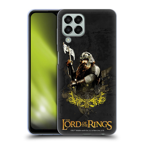 The Lord Of The Rings The Fellowship Of The Ring Character Art Gimli Soft Gel Case for Samsung Galaxy M33 (2022)