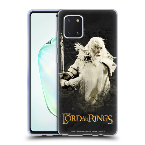 The Lord Of The Rings The Fellowship Of The Ring Character Art Gandalf Soft Gel Case for Samsung Galaxy Note10 Lite