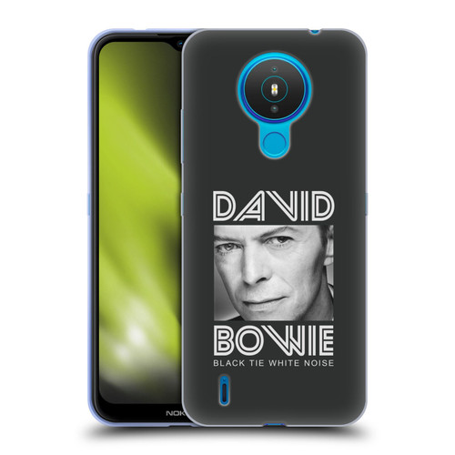 David Bowie Album Art Black Tie Soft Gel Case for Nokia 1.4