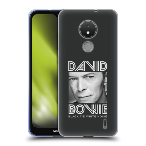 David Bowie Album Art Black Tie Soft Gel Case for Nokia C21