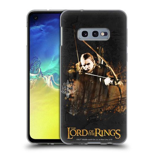 The Lord Of The Rings The Fellowship Of The Ring Character Art Legolas Soft Gel Case for Samsung Galaxy S10e