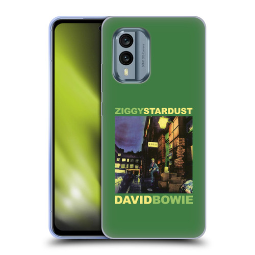 David Bowie Album Art Ziggy Stardust Soft Gel Case for Nokia X30