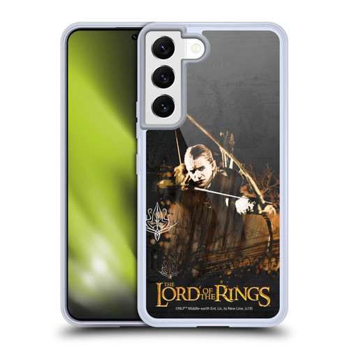 The Lord Of The Rings The Fellowship Of The Ring Character Art Legolas Soft Gel Case for Samsung Galaxy S22 5G