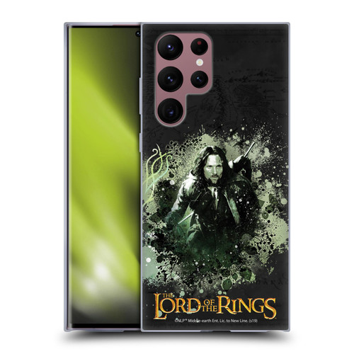 The Lord Of The Rings The Fellowship Of The Ring Character Art Aragorn Soft Gel Case for Samsung Galaxy S22 Ultra 5G