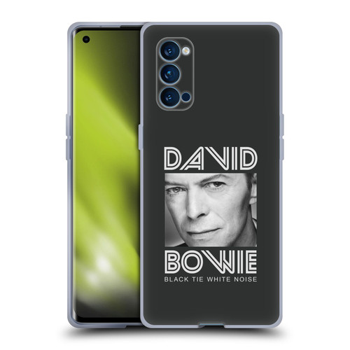 David Bowie Album Art Black Tie Soft Gel Case for OPPO Reno 4 Pro 5G