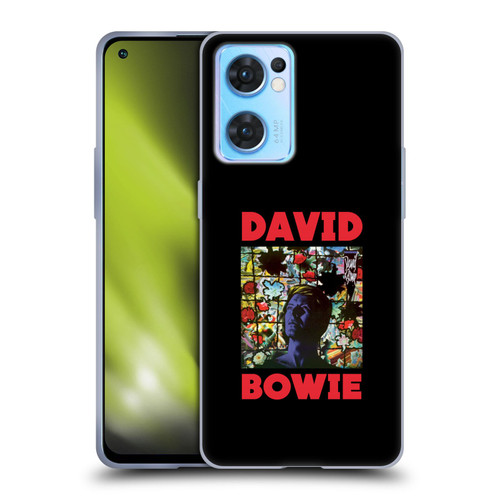 David Bowie Album Art Tonight Soft Gel Case for OPPO Reno7 5G / Find X5 Lite