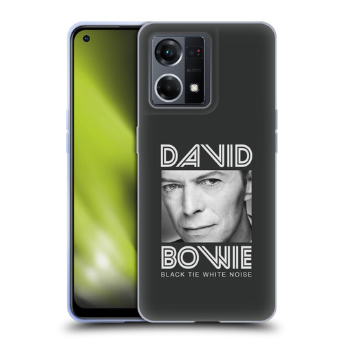 David Bowie Album Art Black Tie Soft Gel Case for OPPO Reno8 4G