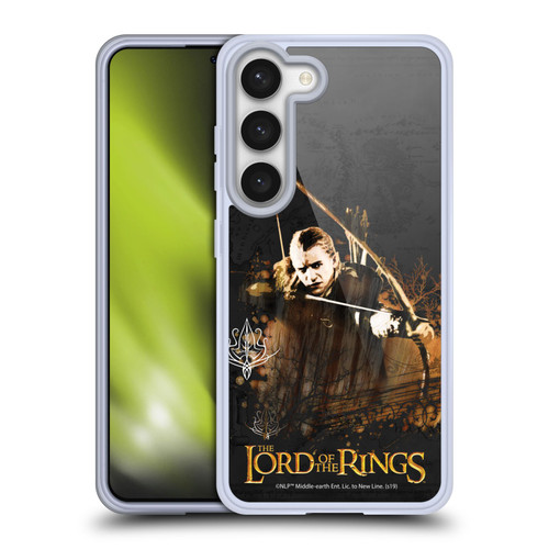 The Lord Of The Rings The Fellowship Of The Ring Character Art Legolas Soft Gel Case for Samsung Galaxy S23 5G