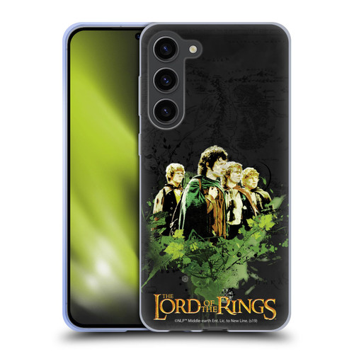 The Lord Of The Rings The Fellowship Of The Ring Character Art Group Soft Gel Case for Samsung Galaxy S23+ 5G