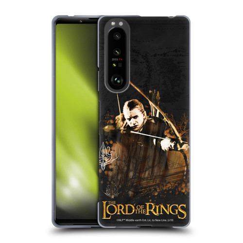 The Lord Of The Rings The Fellowship Of The Ring Character Art Legolas Soft Gel Case for Sony Xperia 1 III