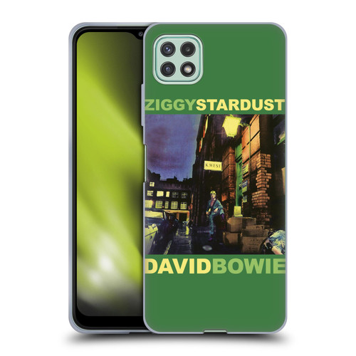 David Bowie Album Art Ziggy Stardust Soft Gel Case for Samsung Galaxy A22 5G / F42 5G (2021)