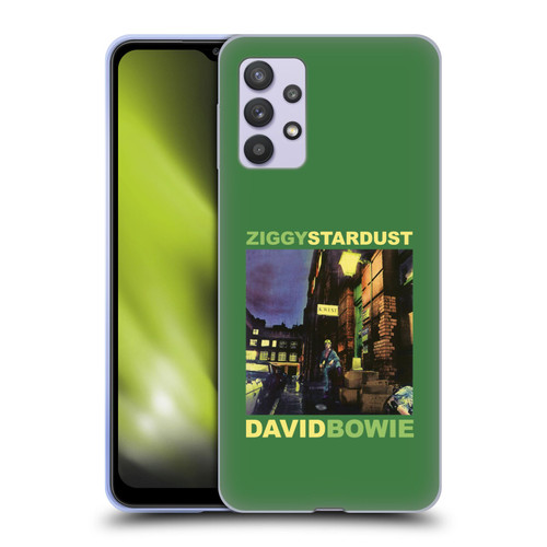 David Bowie Album Art Ziggy Stardust Soft Gel Case for Samsung Galaxy A32 5G / M32 5G (2021)