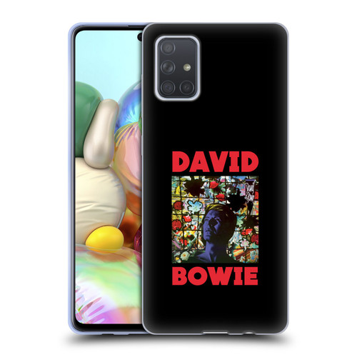 David Bowie Album Art Tonight Soft Gel Case for Samsung Galaxy A71 (2019)