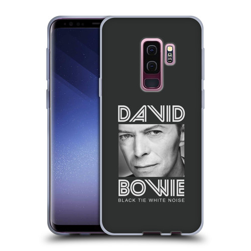 David Bowie Album Art Black Tie Soft Gel Case for Samsung Galaxy S9+ / S9 Plus