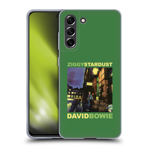 David Bowie Album Art Ziggy Stardust Soft Gel Case for Samsung Galaxy S21 FE 5G