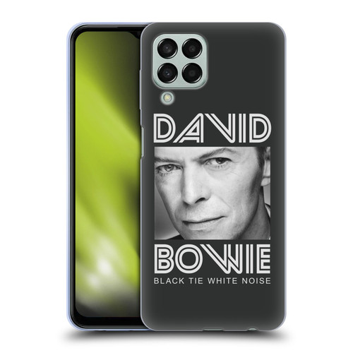 David Bowie Album Art Black Tie Soft Gel Case for Samsung Galaxy M33 (2022)