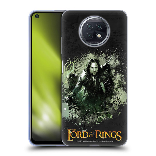 The Lord Of The Rings The Fellowship Of The Ring Character Art Aragorn Soft Gel Case for Xiaomi Redmi Note 9T 5G