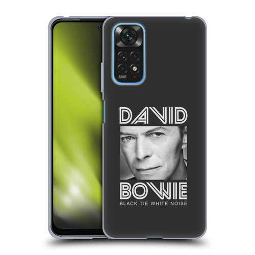 David Bowie Album Art Black Tie Soft Gel Case for Xiaomi Redmi Note 11 / Redmi Note 11S
