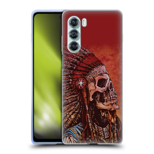 David Lozeau Colourful Grunge Native American Soft Gel Case for Motorola Edge S30 / Moto G200 5G