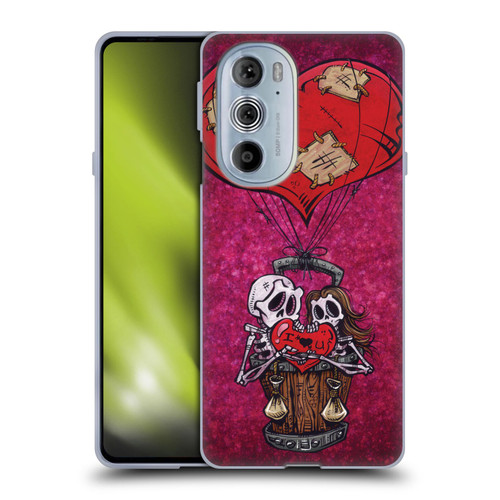 David Lozeau Colourful Grunge Day Of The Dead Soft Gel Case for Motorola Edge X30