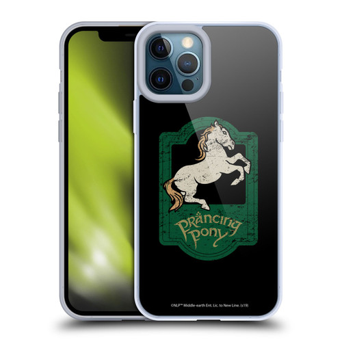 The Lord Of The Rings The Fellowship Of The Ring Graphics Prancing Pony Soft Gel Case for Apple iPhone 12 Pro Max